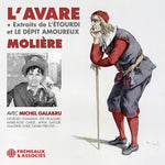 the album cover for Moliere - L'avare (Plus Extraits De L'etourdi Et - Moliere - L'avare (Plus Extraits De L'etourdi Et