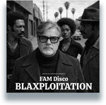 the album cover for Fam Disco - Blaxploitation