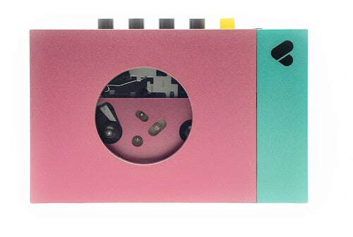 We Are Rewind WE-001-P1 - Bluetooth Cassette Player / Recorder - Rose/Teal