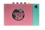 We Are Rewind WE-001-P1 - Bluetooth Cassette Player / Recorder - Rose/Teal