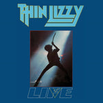 the album cover for Thin Lizzy - Life Live Double Album (aqua Turquoise Vinyl/limited Edition/2-12 Inch)
