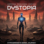 the album cover for Alberto Rigoni/ Manring,Michael / Hamm,Stuart - Dystopia [Digipak]