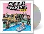 the album cover for NOFX / Fat Mike - 40 Years of Fuckin' Up: Soundtrack + Score 