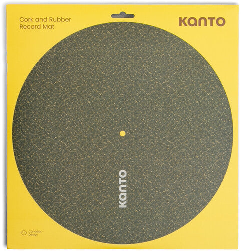 Kanto TT-CRM 12 Inch Anti-Static Cork and Rubber Turntable Mat