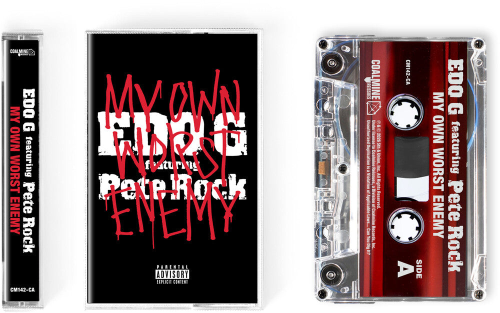 the album cover for Edo G. ( Pete Rock) - My Own Worst Enemy (Coll) [Remastered] [Reissue]