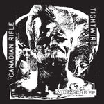 the album cover for Tightwire / Canadian Rifle - Nietzsche Ep (Gate)