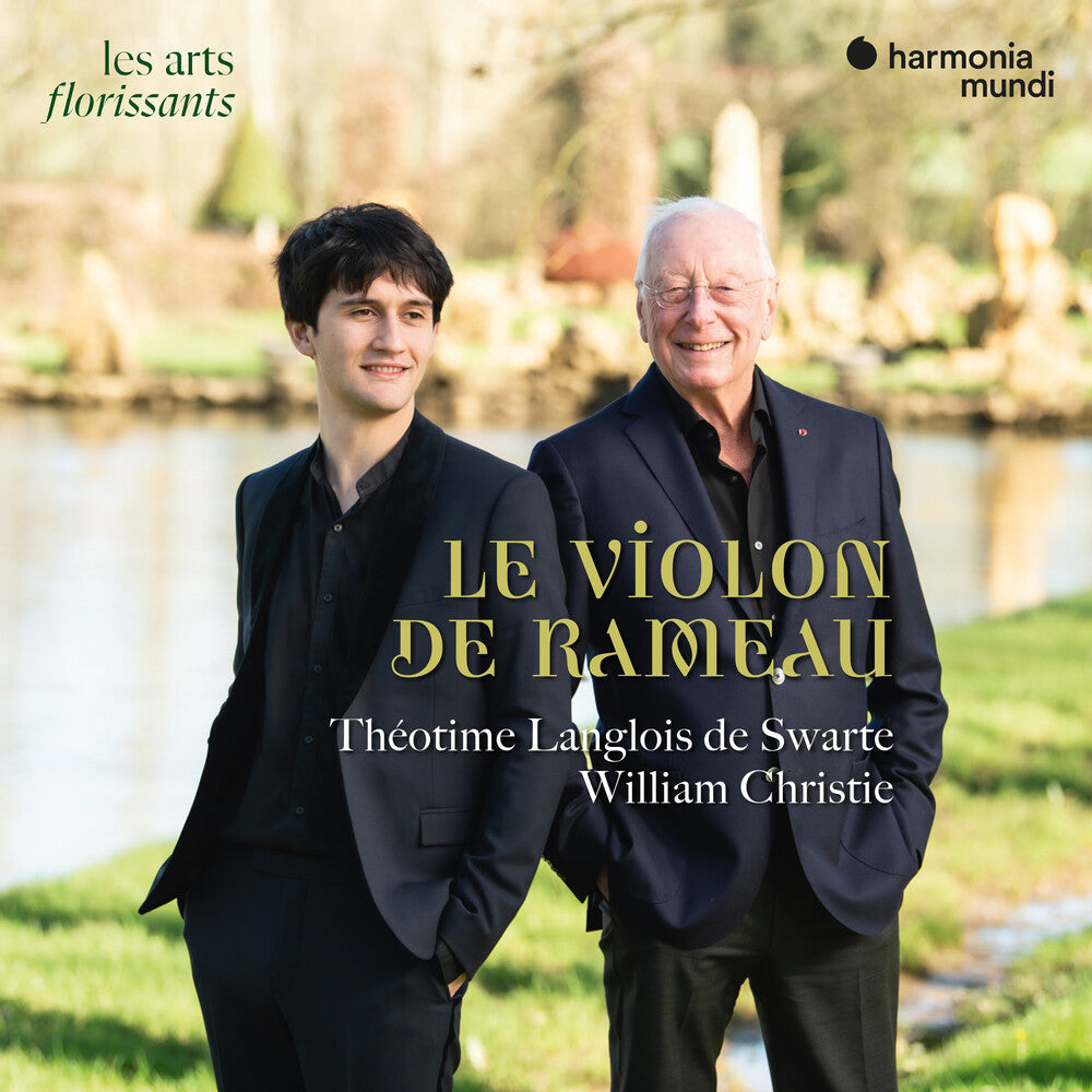 the album cover for Langlois De Theotime Swarte/ Christie,William - Le Violon De Rameau