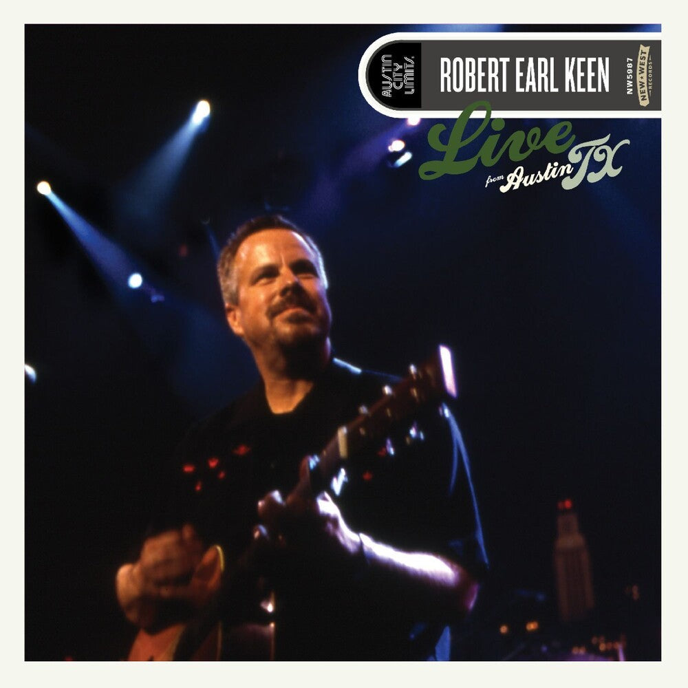 the album cover for Robert KeenEarl - Live From Austin, Tx (Gate)