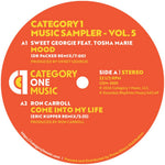 the album cover for Category 1 Music Sampler Vol. 5 / Various - Category 1 Music Sampler Vol. 5 / Various