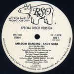 Andy Gibb / David Shire : Shadow Dancing / Manhattan Skyline (12", Single, Promo)