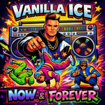 the album cover for Vanilla Ice - Now & Forever