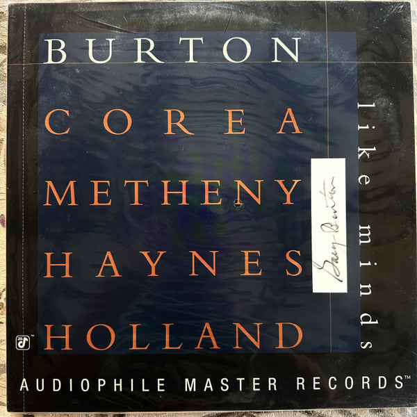 Burton* • Corea* • Metheny* • Haynes* • Holland* : Like Minds (2x12", Ltd, RE, 180)