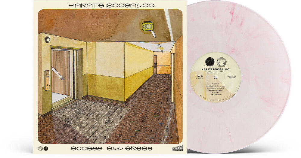 the album cover for Karate Boogaloo - Access All Areas - Pink [Colored Vinyl] (Pnk)