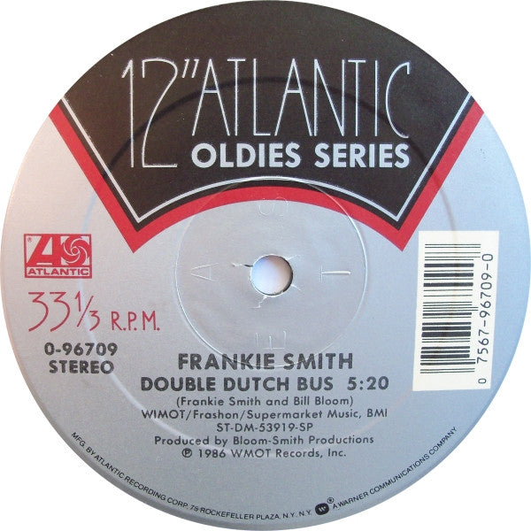 Frankie Smith / Donna Allen : Double Dutch Bus / Serious (12")