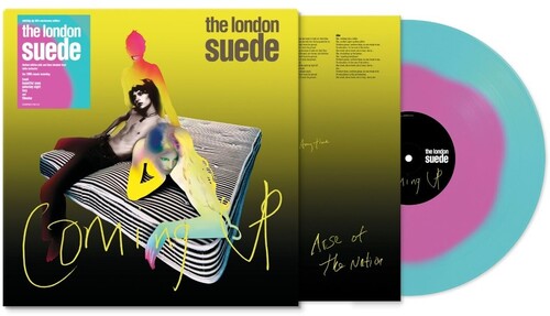 The London Suede - Coming Up: 30th Anniversary (Blue & Pink Blend Colored Vinyl)