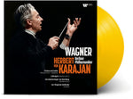 the album cover for Herbert KarajanVon - Karajan Conducts Wagner [Colored Vinyl] (Ylw) [Reissue]