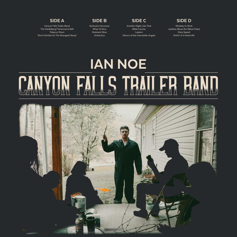the album cover for Ian Noe - Canyon Falls Trailer Band