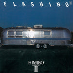 the album cover for Himiko Kikuchi - Flashing (Lita Exclusive Variant) (Blue) [Colored Vinyl]