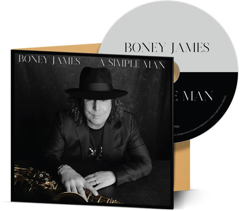 the album cover for Boney James - A Simple Man