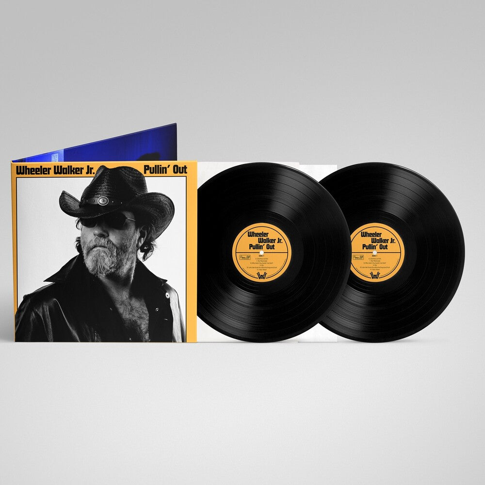 the album cover for Wheeler WalkerJr. - Pullin' Out (Gate)