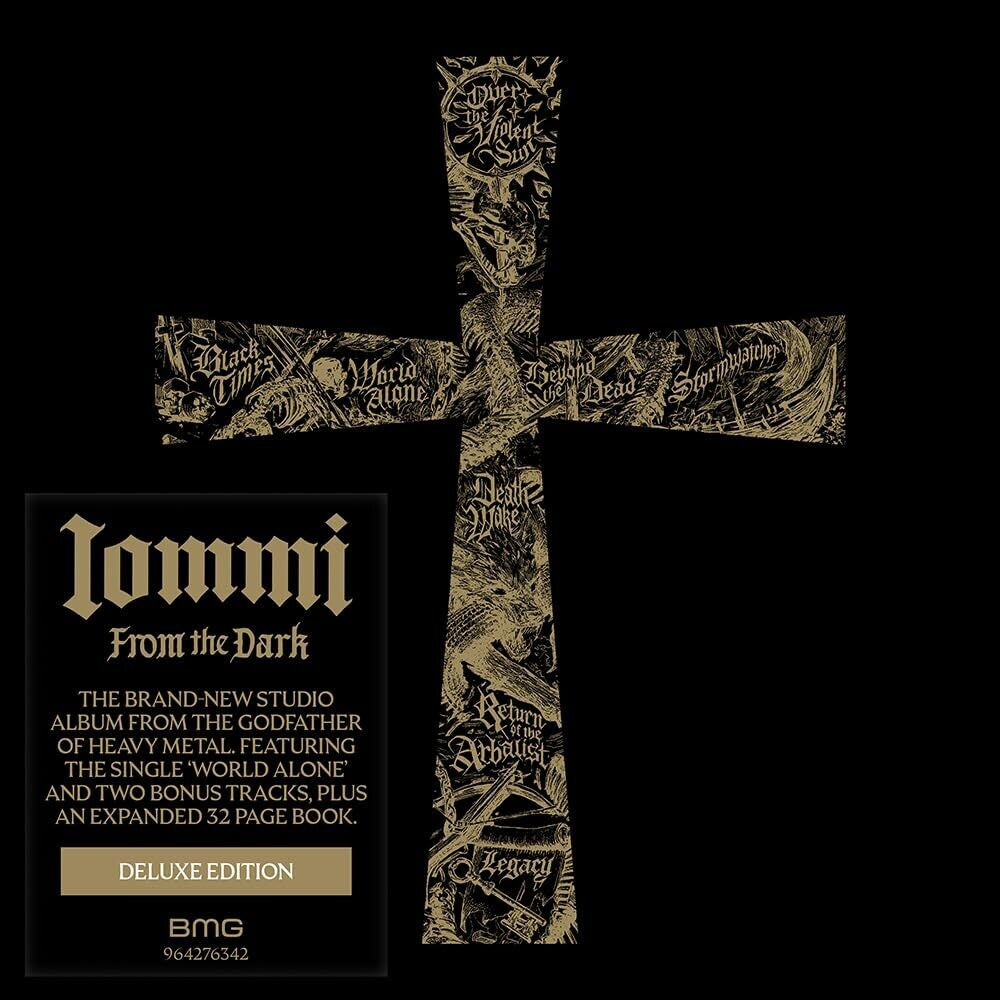 the album cover for Tony Iommi - From The Dark [Deluxe CD Mediabook with Bonus Tracks]