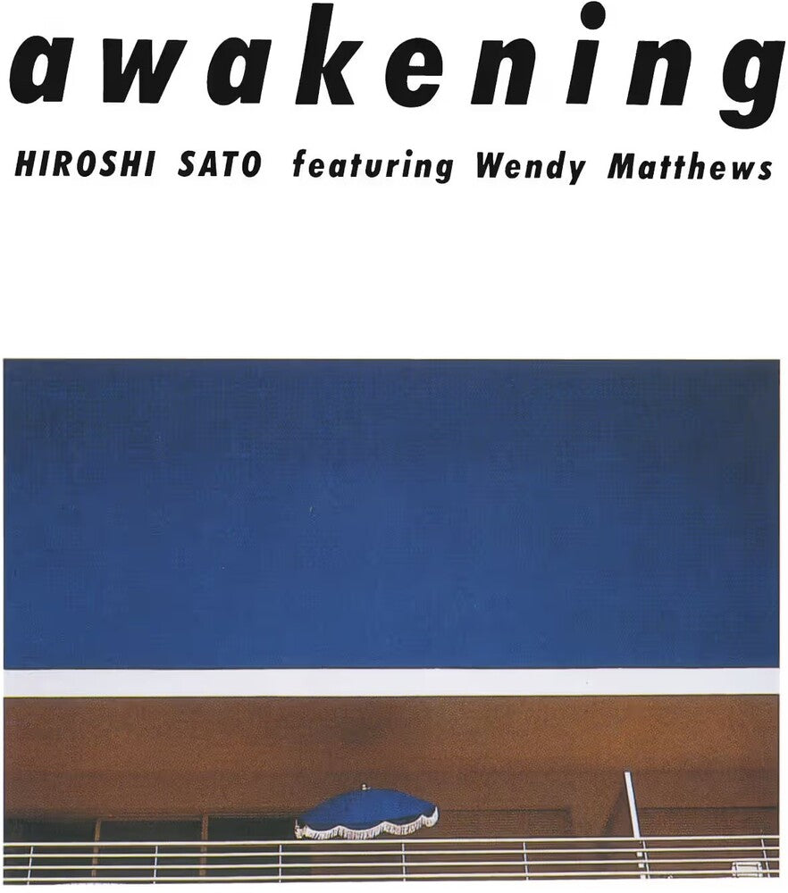 the album cover for Hiroshi Sato - Awakening (Special Edition) (Blue) [Colored Vinyl] (Aniv)