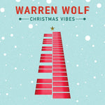 the album cover for Warren Wolf - Christmas Vibes - Candy Cane Vinyl [Colored Vinyl]
