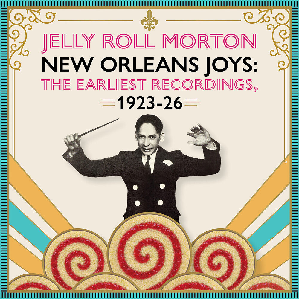 the album cover for Jelly MortonRoll - New Orleans Joys : Earliest Recordings 1923-1926