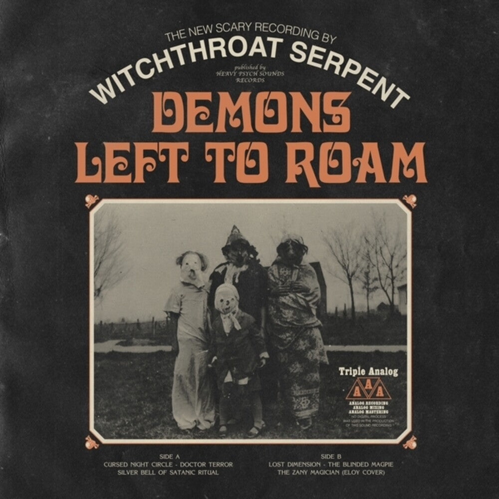 the album cover for Witchthroat Serpent - Demons Left To Roam