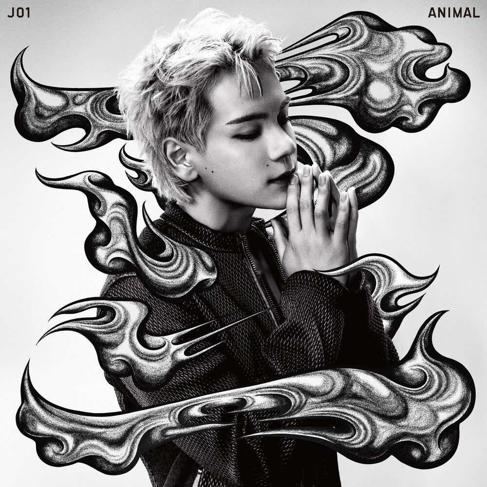 the album cover for JO1 - ANIMAL [Member Solo Jacket ver. MÁME]