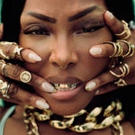 the album cover for Dawn Richard - Creole Culture [Indie Exclusive] (Beig) [Clear Vinyl] [Indie Exclusive]