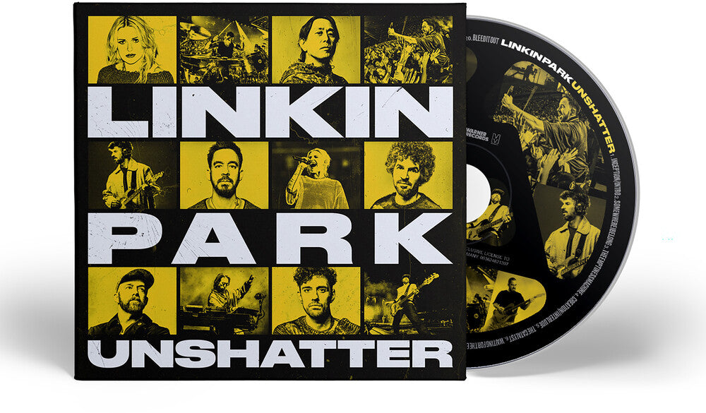 the album cover for Linkin Park - Unshatter Film Soundtrack - Live in Sao Paulo