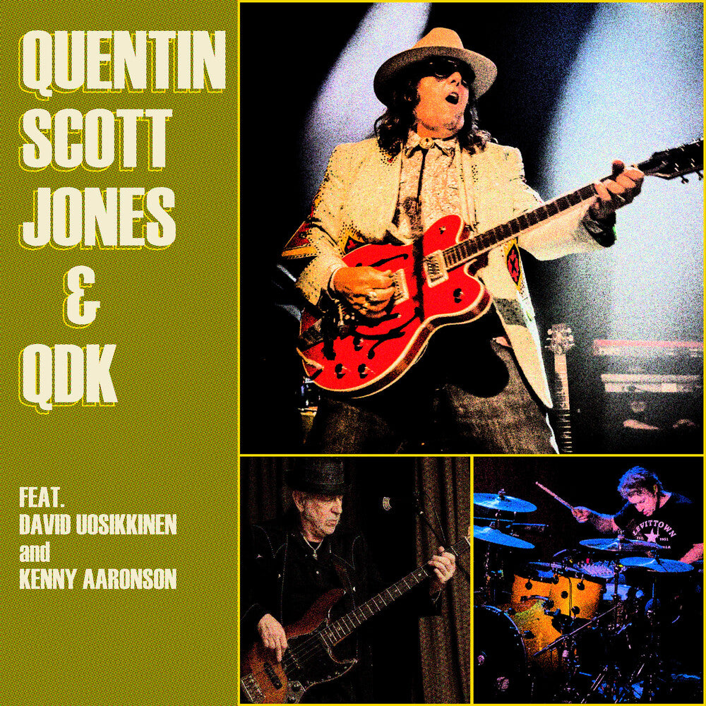 the album cover for Quentin JonesScott & Qdk - Quentin Scott Jones & Qdk