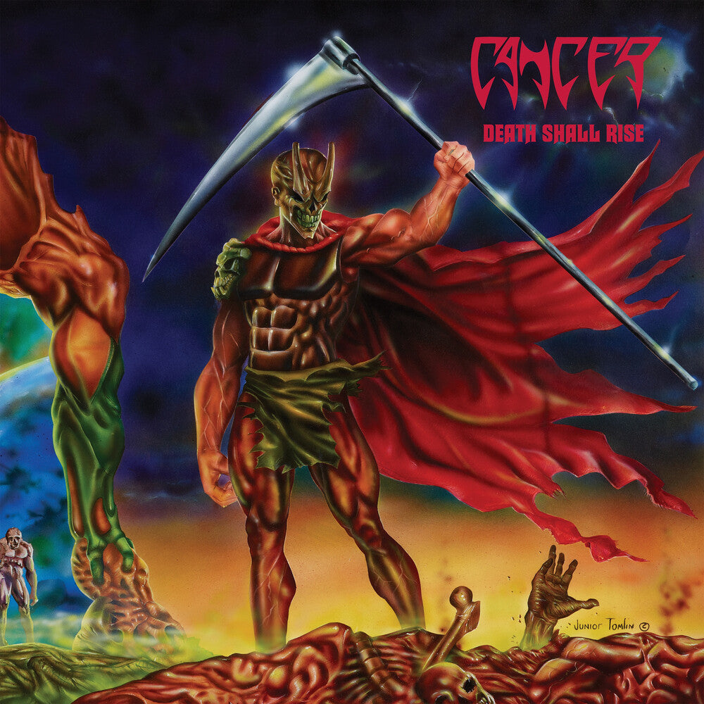 the album cover for Cancer - Death Shall Rise [Colored Vinyl] (Aniv) (Mrb)