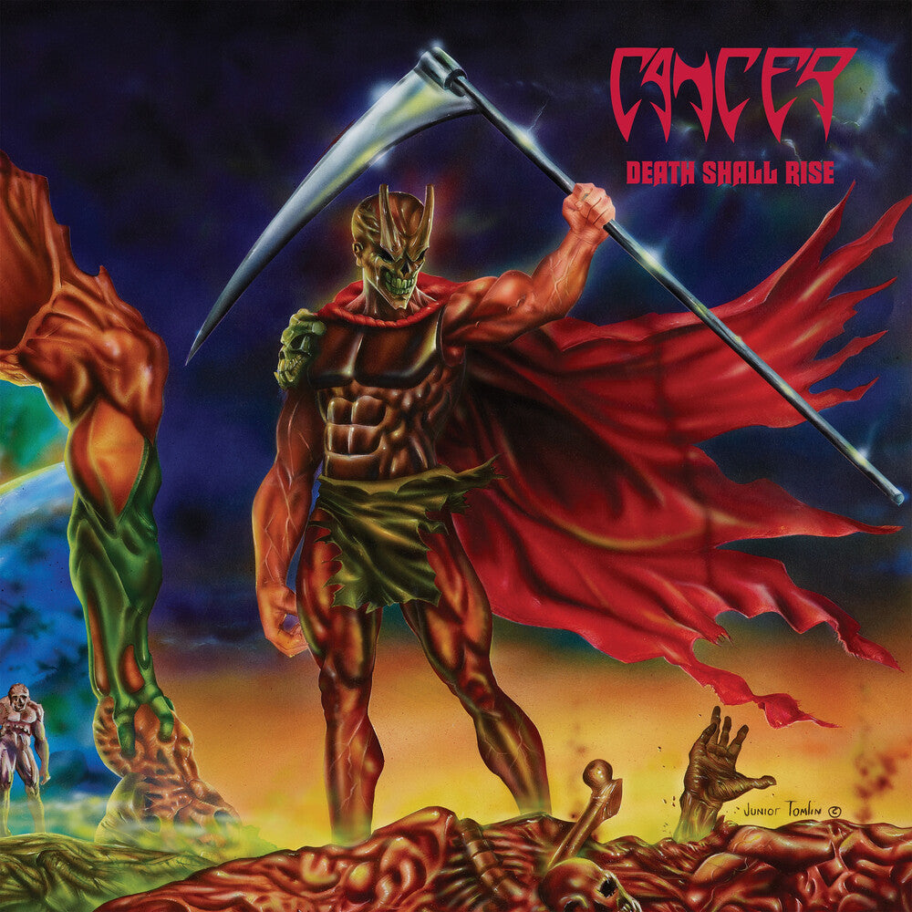 the album cover for Cancer - Death Shall Rise (Aniv)