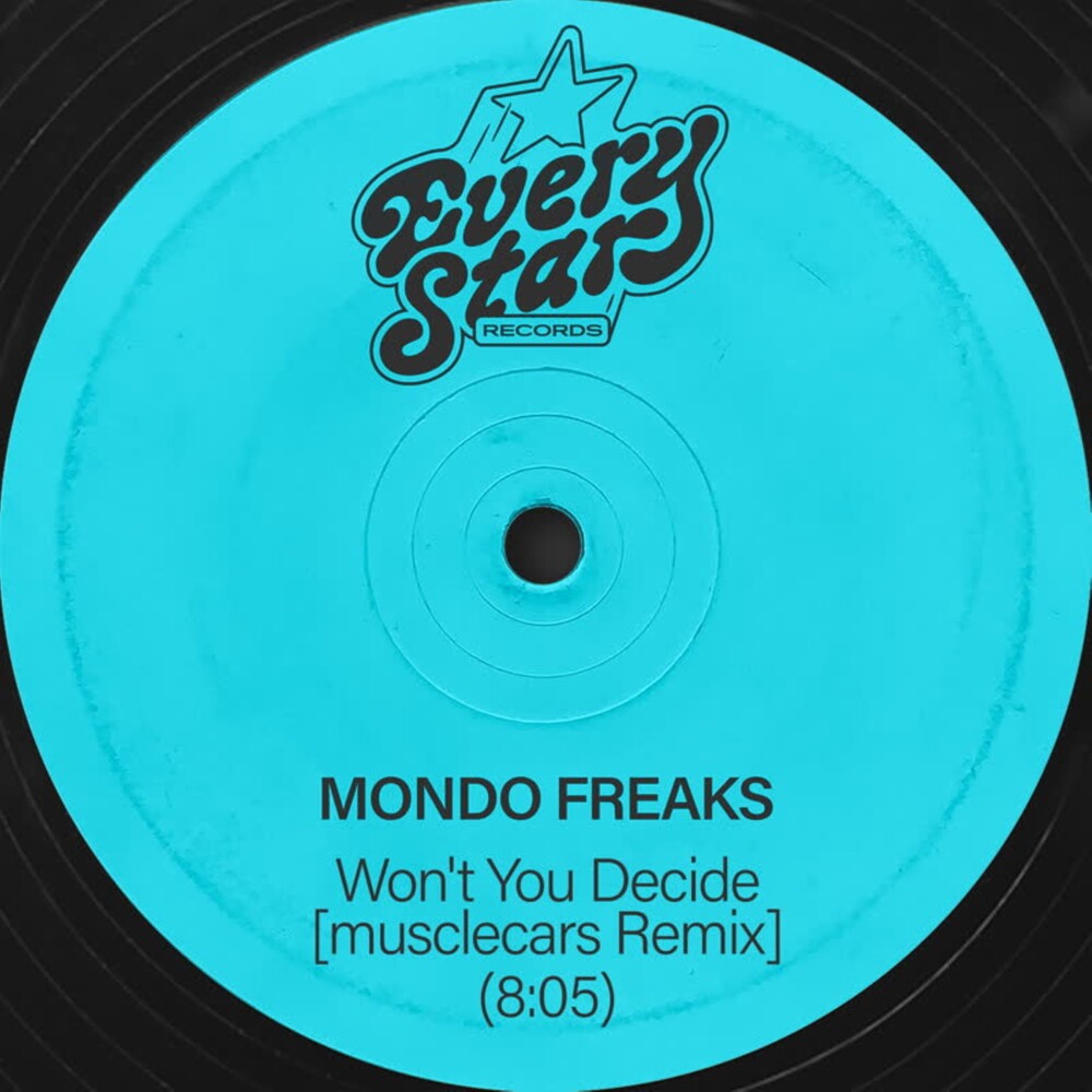 the album cover for Mondo Freaks - Won't You Decide (Musclecars Remix)