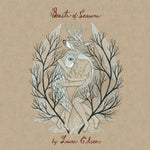 the album cover for Laura Gibson - Beasts Of Seasons - Black Cherry & Lavender [Colored Vinyl]