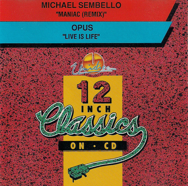 Michael Sembello / Opus : Maniac (Remix) / Live Is Life (CD, Maxi)