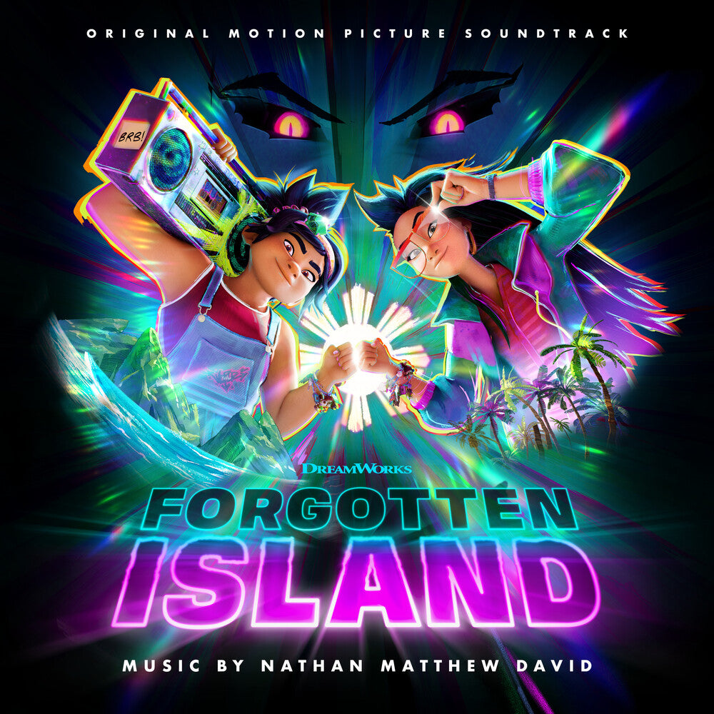 the album cover for Nathan DavidMatthew - Forgotten Island - O.S.T.