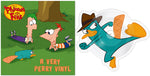 the album cover for Phineas & Ferb - Perry The Platypus / There's Platypus Controlling