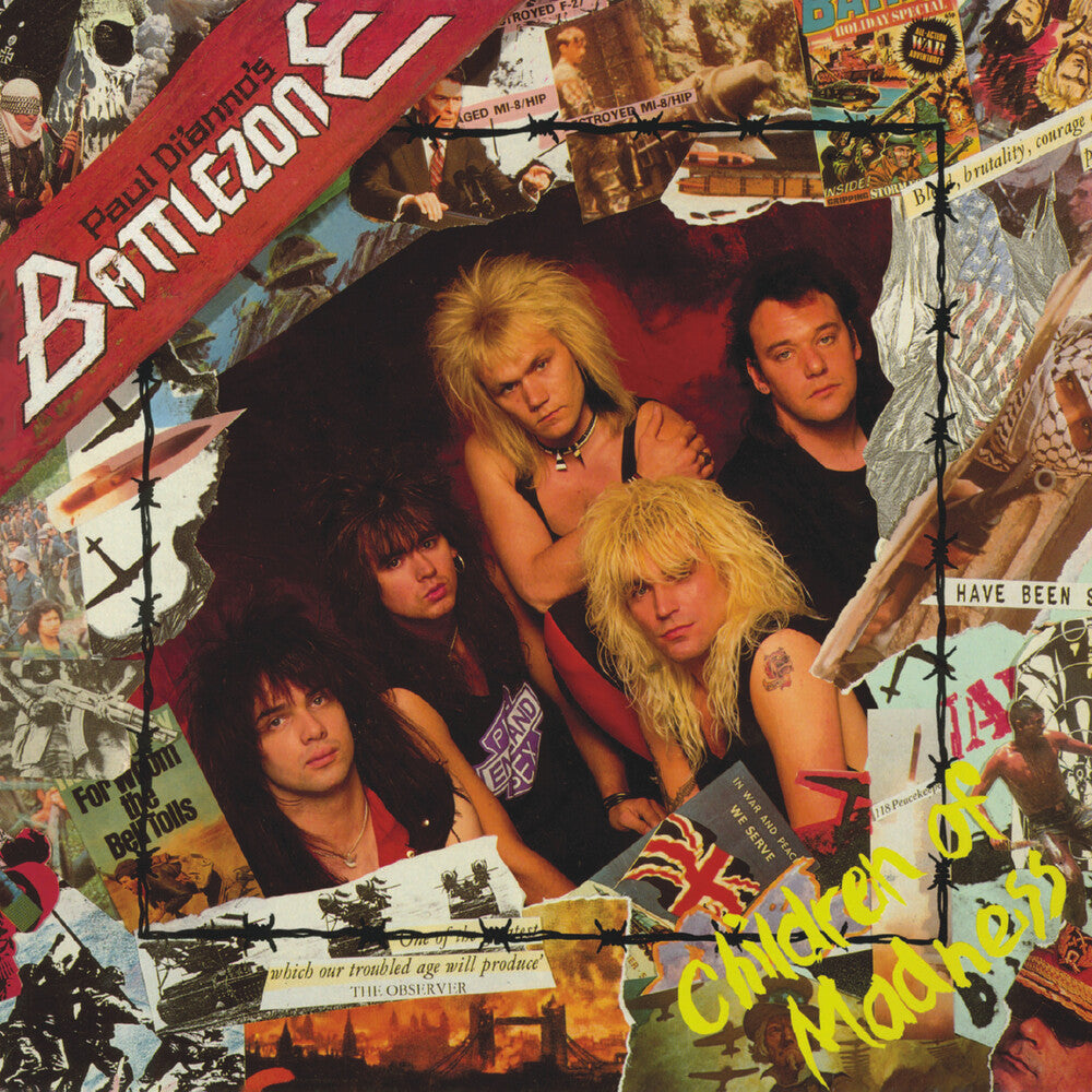 the album cover for Paul Di'annoBattlezone - Children Of Madness [Digipak]