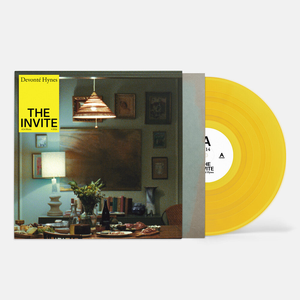 the album cover for Devonte Hynes(Colv) (Ylw) - Invite - O.S.T. [Colored Vinyl] (Ylw)