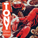 the album cover for Jay Mccarrol(Blue) (Colv) (Wht) - Tony - O.S.T. (Blue) [Colored Vinyl] (Wht)