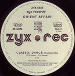 Orient Affair : Classic Dance (12", Maxi)
