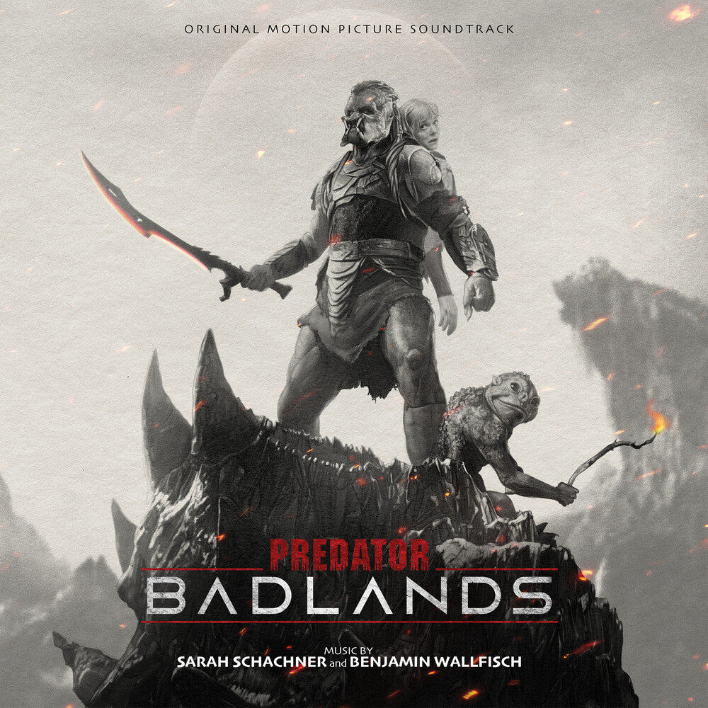 the album cover for Sarah Schachner/ Wal,Benjamin (Dig) - Predator: Badlands - O.S.T. [Digipak]