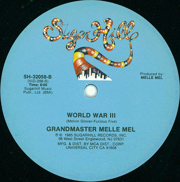 Grandmaster Melle Mel : Vice (12")