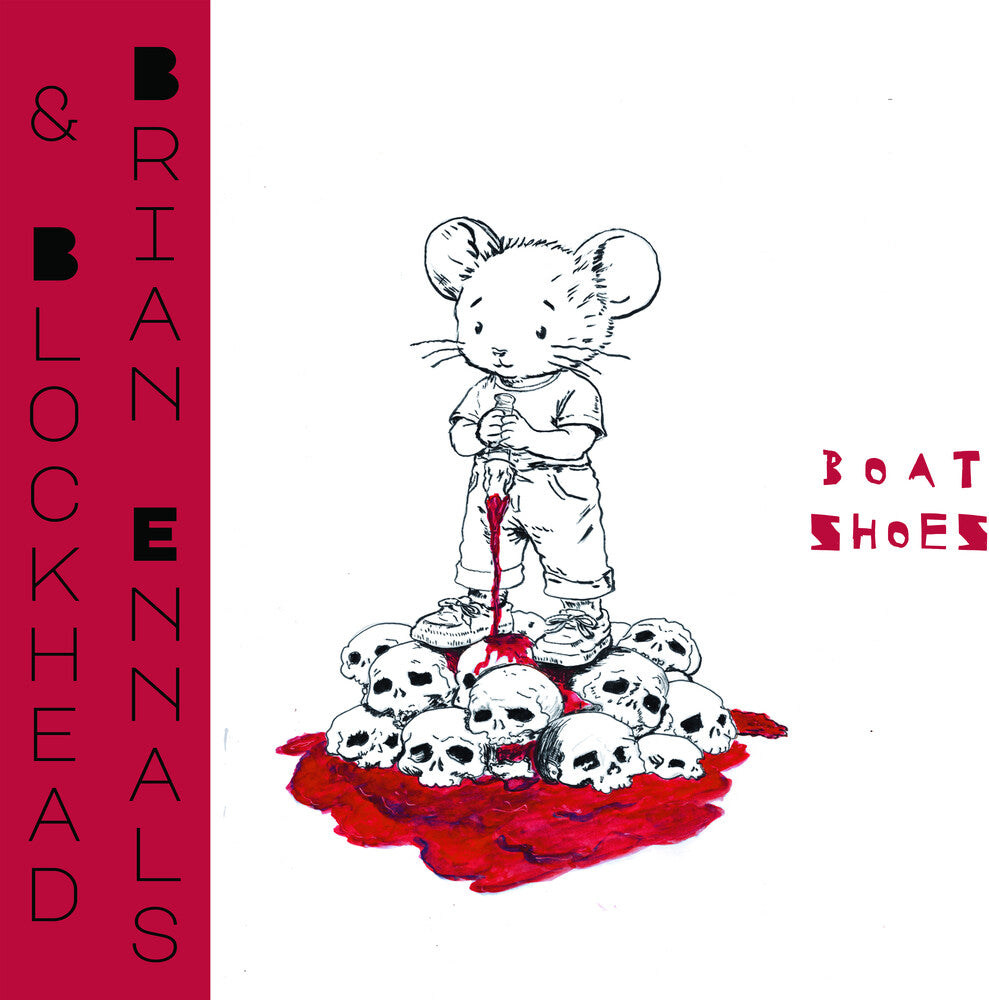 the album cover for Brian Ennals/ Blockhead - Boatshoes (Blk) (Uk)