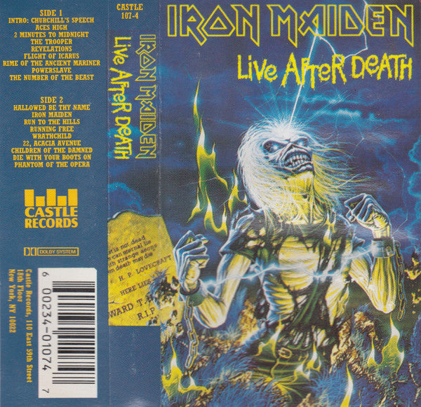Iron Maiden : Live After Death (Cass, Album, RE)