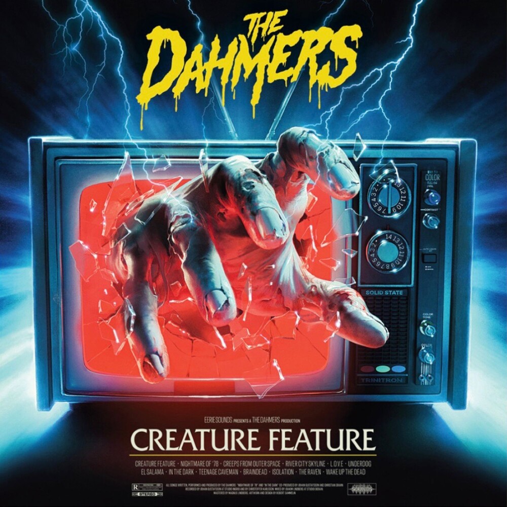 the album cover for Dahmers - Creature Feature