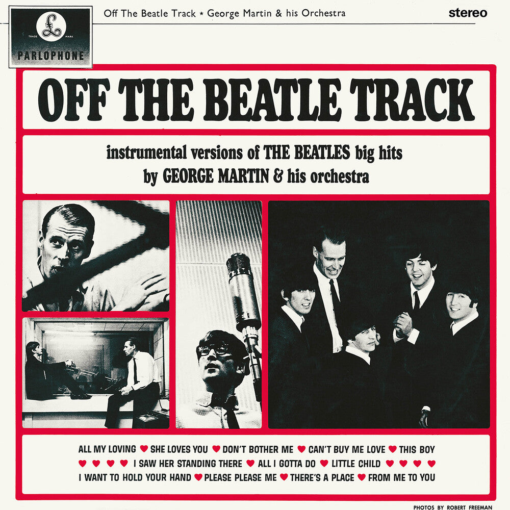 the album cover for George Martin& His Orchestra - Off The Beatle Track (Sft)